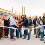 Camp Cooper renovation ribbon cutting ceremony